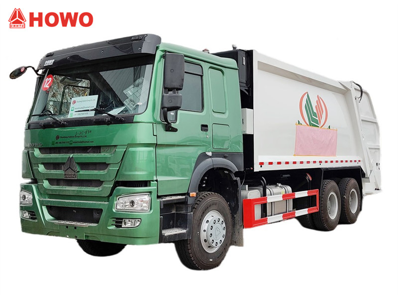 HOWO 22cbm rear loader truck