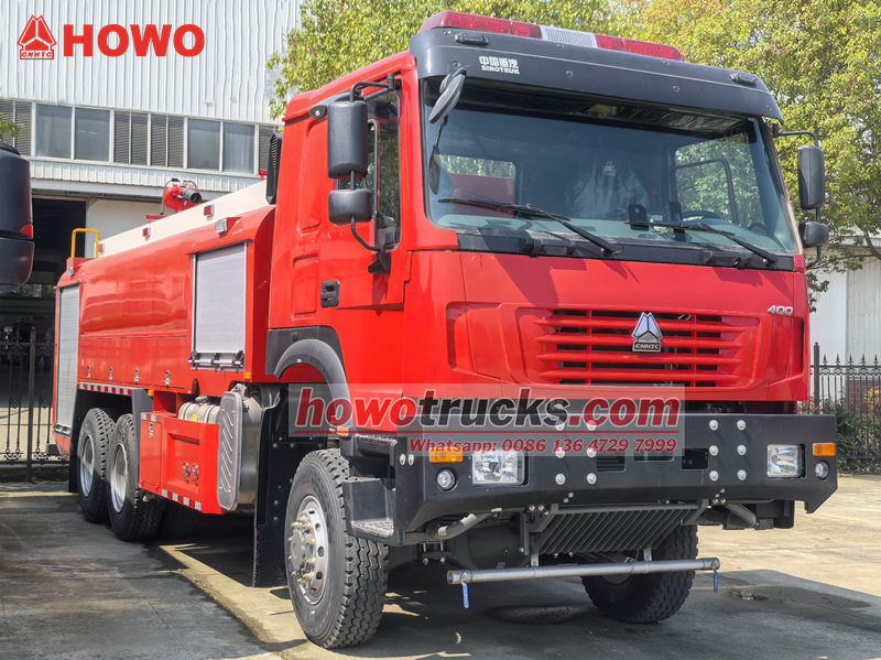 HOWO 6×6 firefighting truck for sale