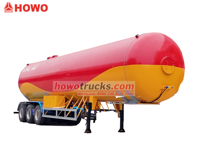 lpg tanker trailer China