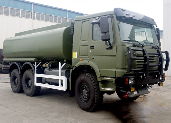 HOWO 6x6 Driving Cab Chassis Truck for fuel tanker