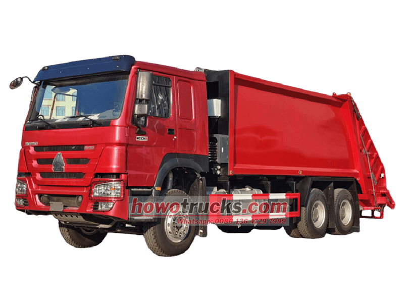 Caminhão de lixo Howo