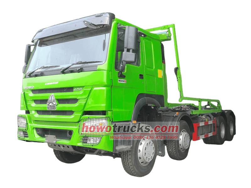 Caminhão elevador Howo com gancho
