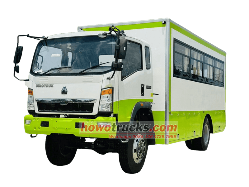 Caminhão de carga Howo 4x4