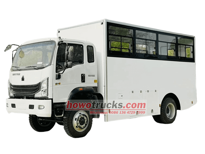 Caminhão-tanque Howo 4x4