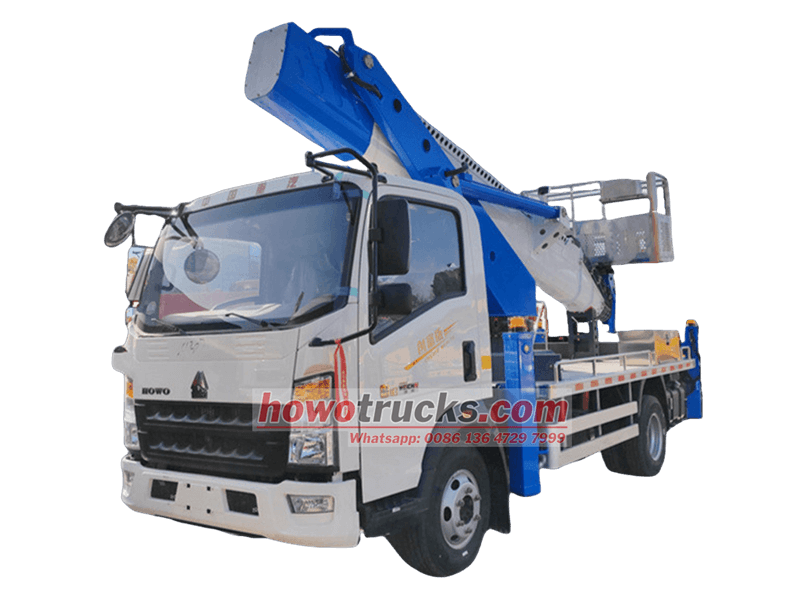 Caminhão elevador Howo