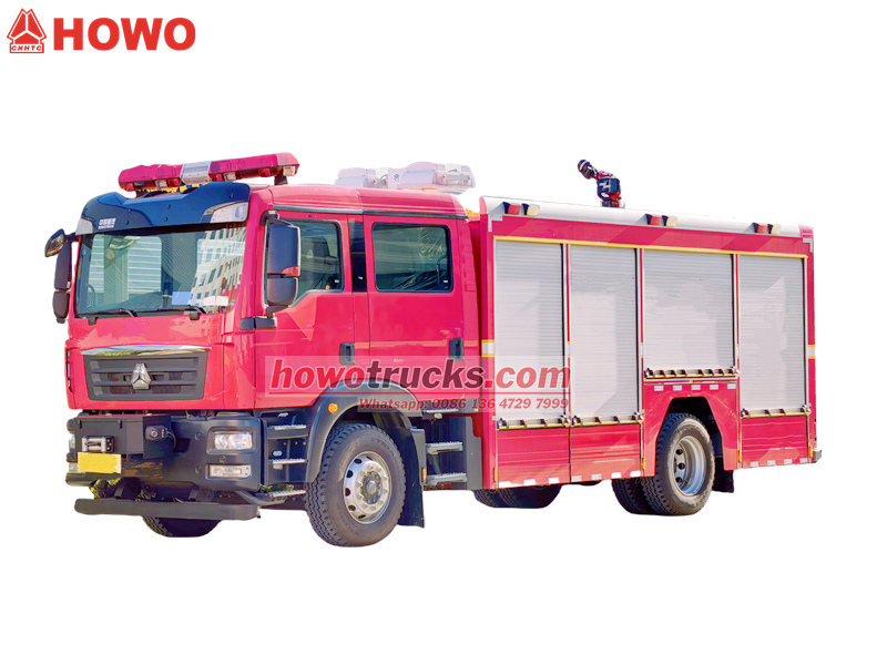 Howo fire rescue truck