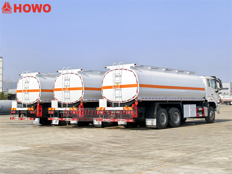 Howo heavy 25000L fuel tank truck