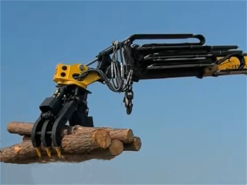 Howo dumper truck with crane