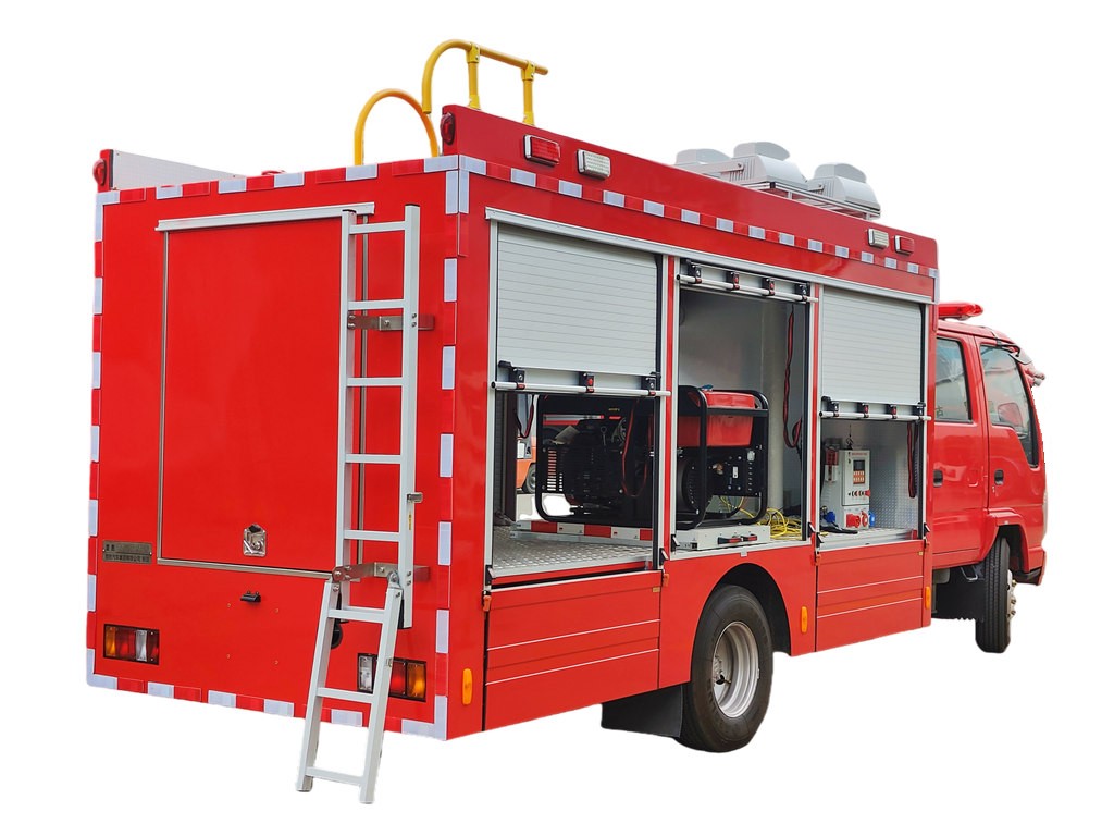 Howo emergency lighting rescue truck