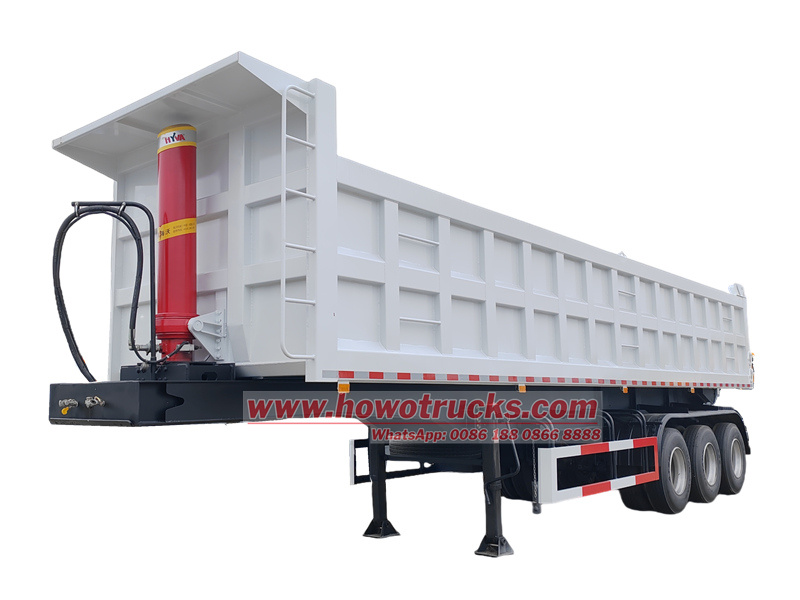 3 axles dumper semi-trailer
