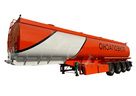 Semirreboque tanque de petróleo