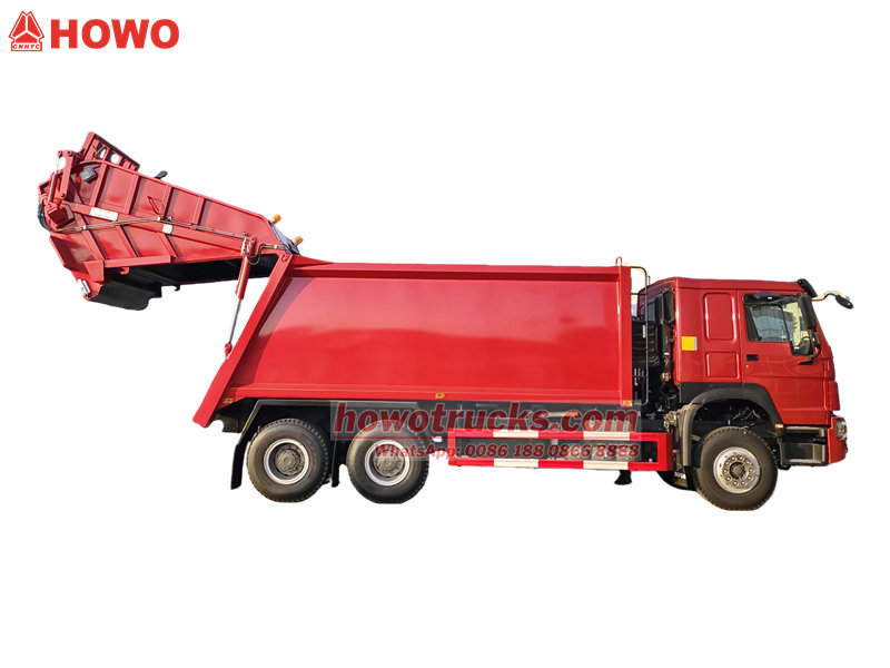 Howo 20CBM garbage compactor truck