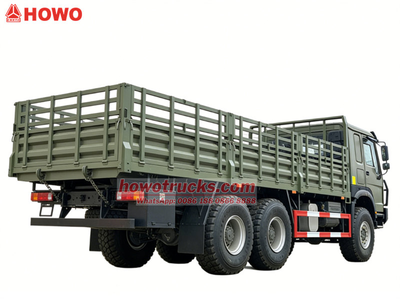 Howo 6x6 20tons cargo truck