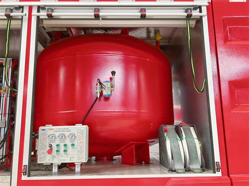 Howo fire dry powder truck