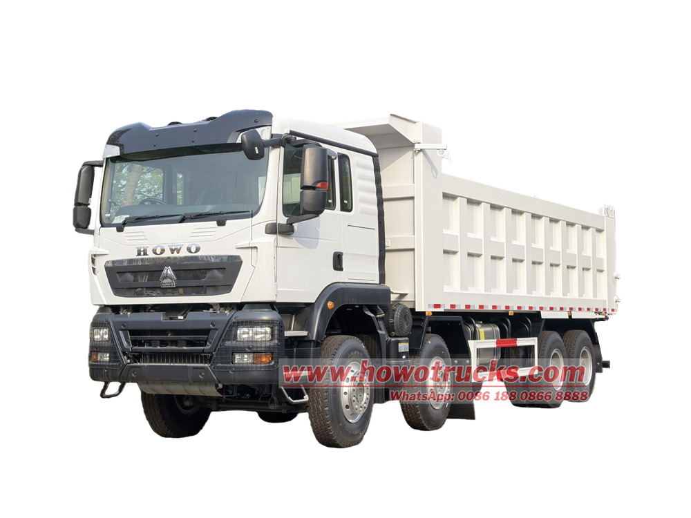Tanzania HOWO 12 wheeler construction dump truck