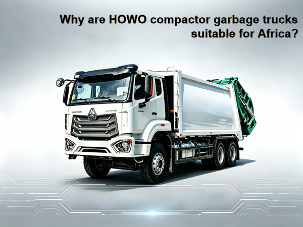 Por que os caminhões compactadores de lixo HOWO são adequados para a África?