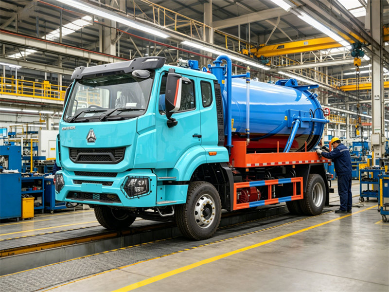 HOWO M7 vacuum sewage tank truck HOWO M7 vacuum sewage tank truck