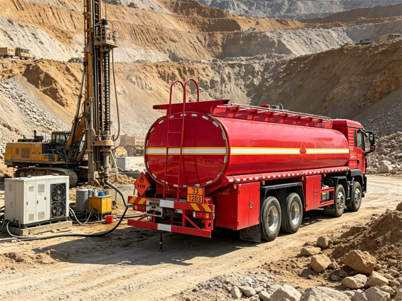 HOWO TX 30000L fuel tank truck