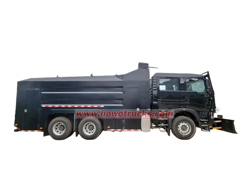 HOWO Fire Water Cannon Riot Truck HOWO Fire Water Cannon Riot Truck